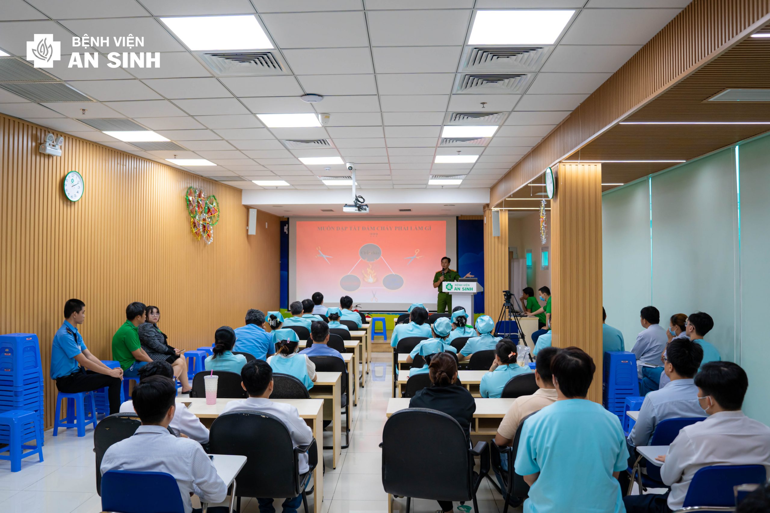 diễn tập phòng cháy chữa cháy